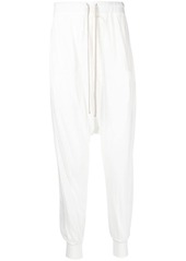 Rick Owens cotton drawstring trousers