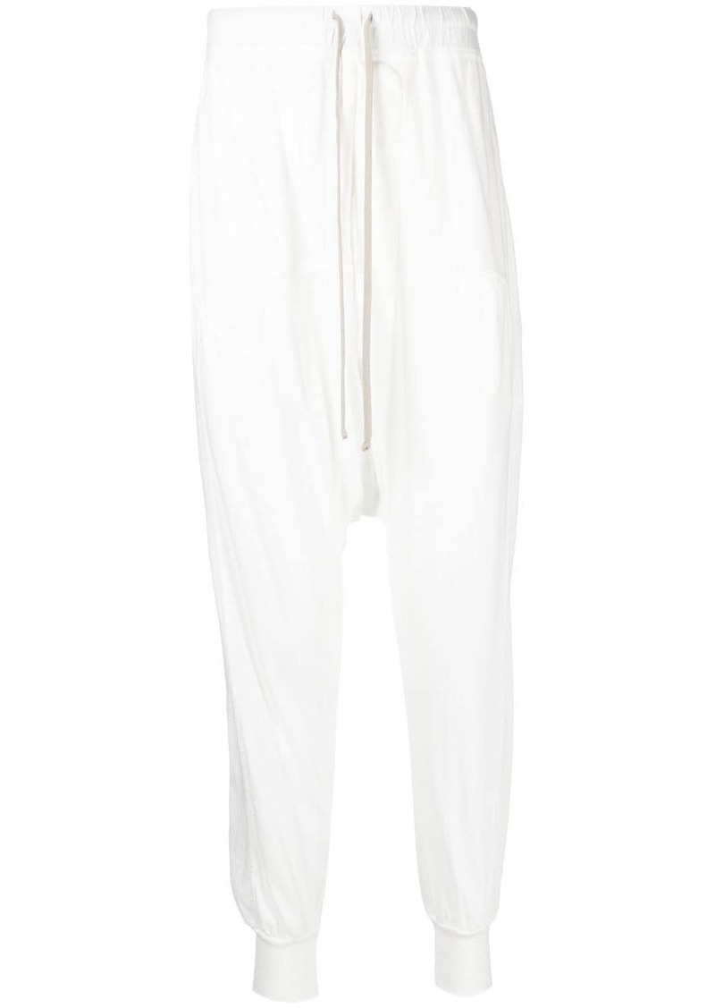 Rick Owens cotton drawstring trousers