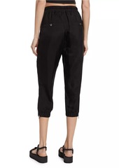 Rick Owens Cropped Track Joggers