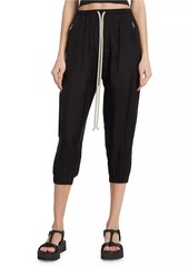 Rick Owens Cropped Track Joggers