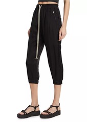 Rick Owens Cropped Track Joggers