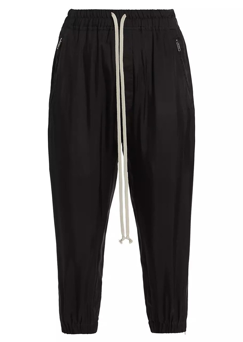 Rick Owens Cropped Track Joggers