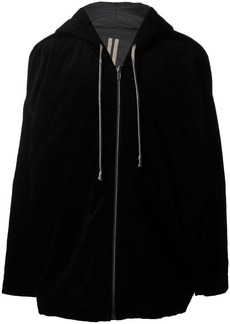Rick Owens drawstring hoodie jacket
