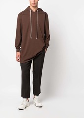 Rick Owens drawstring long hoodie