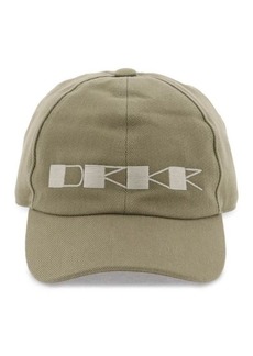 Rick Owens Drkshdw embroidered baseball cap