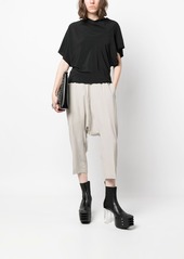 Rick Owens drop-crotch cropped trousers