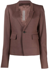 Rick Owens fitted tailored blazer