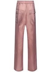 Rick Owens Geth Belas Silk Straight Pants