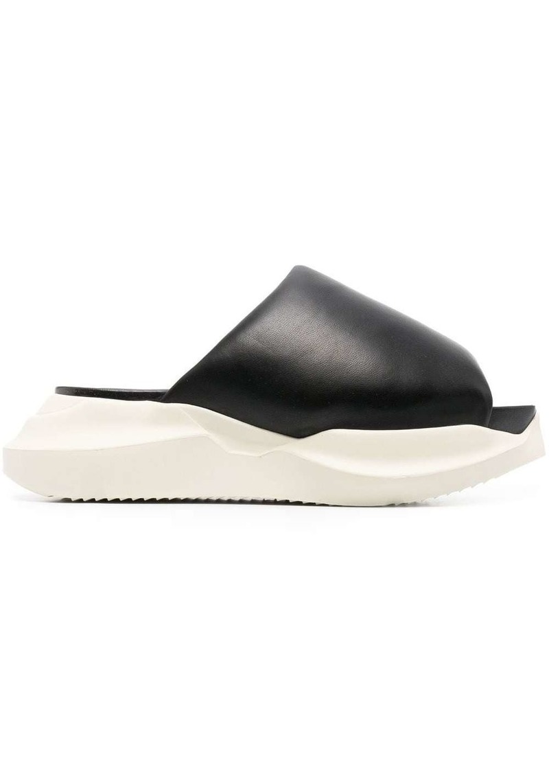 Rick Owens Geth puffer slides