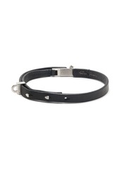Rick Owens leather choker necklace