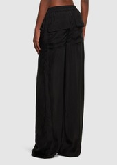 Rick Owens Lido Japonette Cupro Wide Pants