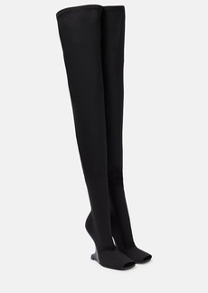 Rick Owens Lilies Cantilever over-the-knee boots