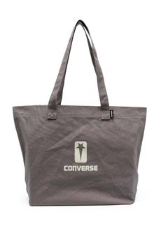 Converse logo-print canvas tote bag
