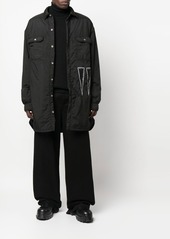 Rick Owens long shirt jacket