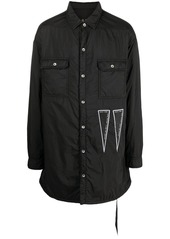 Rick Owens long shirt jacket