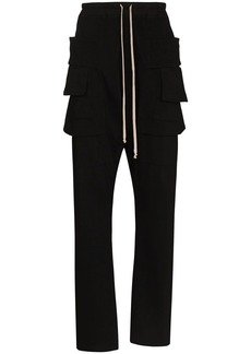 Rick Owens multiple-pockets track trousers