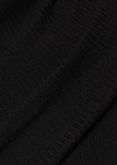Rick Owens One-shoulder Wool Knit Dress