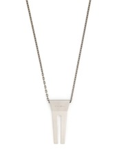 Rick Owens open-trunk pendant necklace