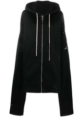 Rick Owens oversized zip-up hoodie