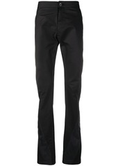 Rick Owens panelled slim-fit trousers