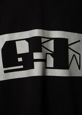 Rick Owens Printed Logo Cotton Hoodie