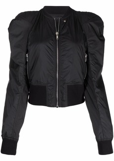 Rick Owens puff-sleeve bomber jacket