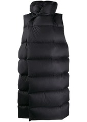Rick Owens puffer-style long-line gilet