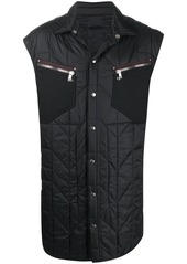 Rick Owens quilted design gilet