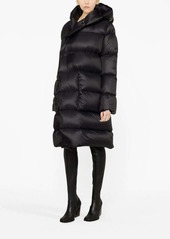 Rick Owens quilted hooded jacket