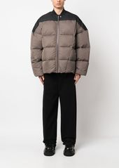 Rick Owens quilted padded Flight jacket