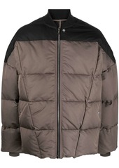 Rick Owens quilted padded Flight jacket