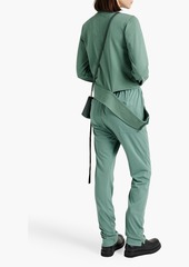 Rick Owens - Appliquéd cotton-jersey track pants - Green - S