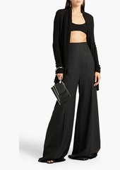 Rick Owens - Asymmetric cashmere cardigan - Black - S