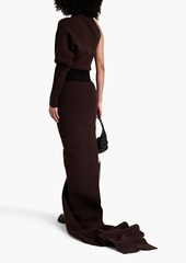 Rick Owens - Ribbed cashmere-blend maxi skirt - Black - XS