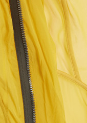 Rick Owens - Asymmetric silk-chiffon top - Yellow - IT 38