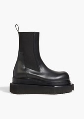 Rick Owens - Beatle Turbo platform leather Chelsea boots - Black - EU 40