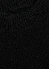 Rick Owens - Cashmere and wool-blend turtleneck sweater - Black - L