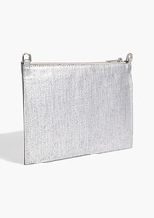 Rick Owens - Club metallic coated-canvas pouch - Metallic - OneSize
