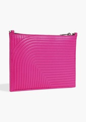 Rick Owens - Club quilted leather pouch - Pink - OneSize