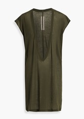 Rick Owens - Cotton-jersey top - Green - IT 40