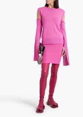 Rick Owens - Cupro-blend jersey mini skirt - Pink - IT 40