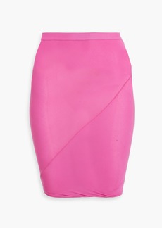 Rick Owens - Cupro-blend jersey mini skirt - Pink - IT 40