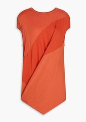 Rick Owens - Draped cotton-jersey top - Orange - IT 40