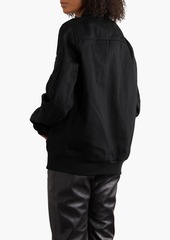 Rick Owens - Flight denim bomber jacket - Black - M