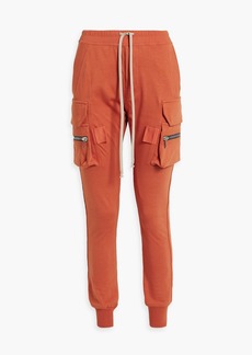 Rick Owens - French cotton-terry track pants - Orange - IT 40