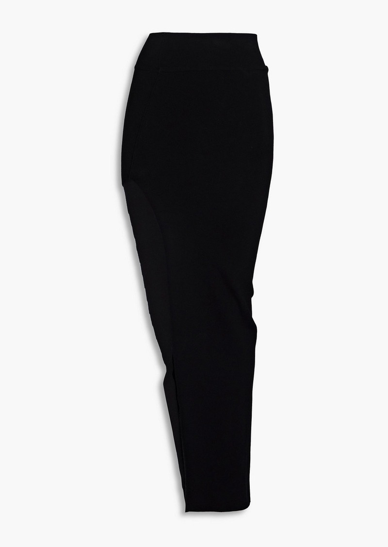 Rick Owens - Knitted maxi skirt - Black - S