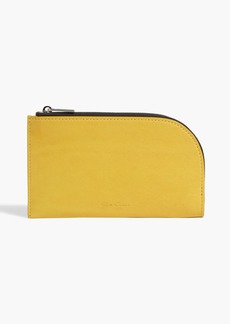 Rick Owens - Leather wallet - Yellow - OneSize