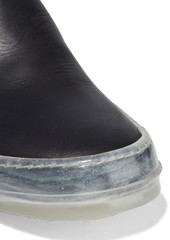 Rick Owens - No Cap leather slip-on sneakers - Black - EU 37