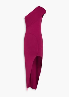 Rick Owens - One-shoulder stretch-knit maxi dress - Purple - M