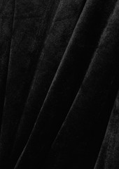 Rick Owens - Padded velour jacket - Black - IT 46